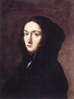 Salvator Rosa : Portrait of the Artist's Wife Lucrezia